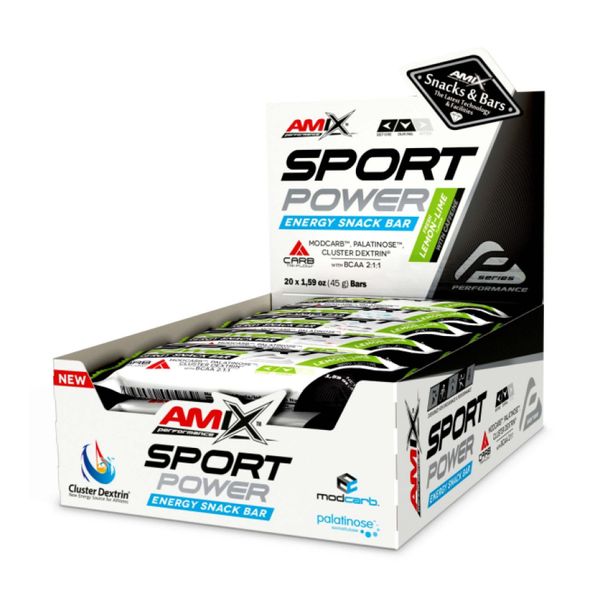 Sport Power Energi Snack Bar - 20x45g Fresh Lemon Lime 2022-10-2888 фото