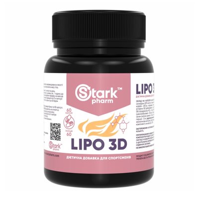 Stark Lipo 3D - 60caps 100-22-0610583-20 фото
