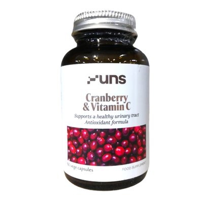 Cranberry Vitamin C - 60 veg caps 2022-10-2717 фото