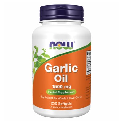 Garlic Oil 1500 mg - 250 softgels 100-26-1494080-20 фото