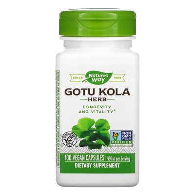 Gotu Kola Herb - 100 vcaps 2022-10-1082 фото