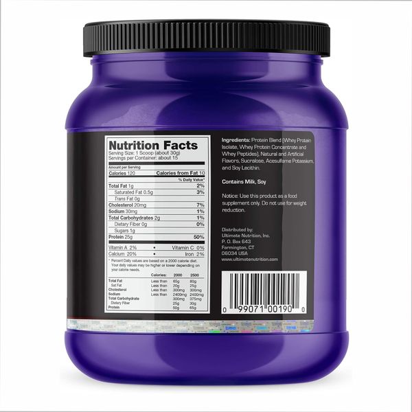 Prostar Whey 1lb - 454g Vanilla 2022-10-0850 фото