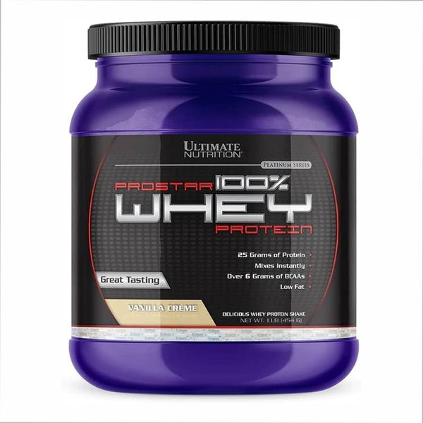 Prostar Whey 1lb - 454g Vanilla 2022-10-0850 фото