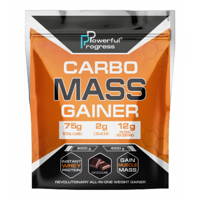 Carbo Mass Gainer - 2000g Chocolate 100-50-5219758-20 фото