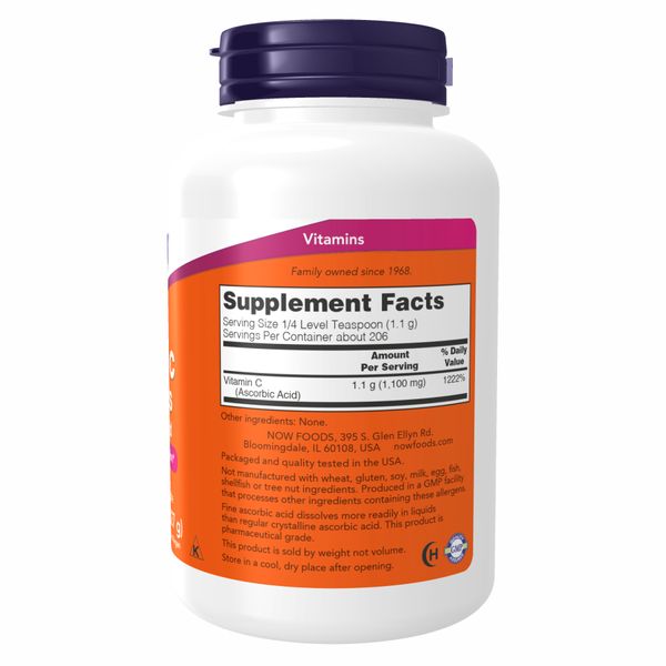 Vitamin C Powder - 227g (8oz) 2022-10-2574 фото