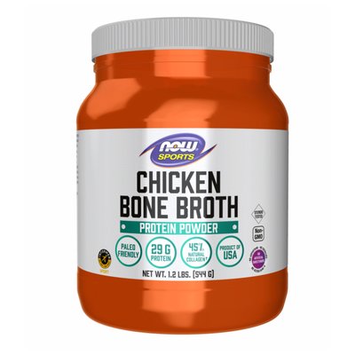 Chicken Bone Broth Pwd - 1.2 lbs (Повреждена пломба) 2022-10-1860 фото