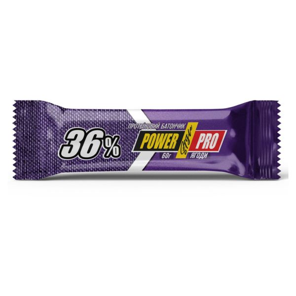 Protein Bar 36% - 20x60g Wild Berry 2022-10-0724 фото