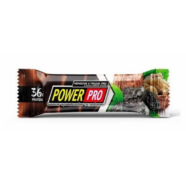 Protein Bar Nutella 36% - 20x60g Prunes and Nuts 100-20-4641172-20 фото