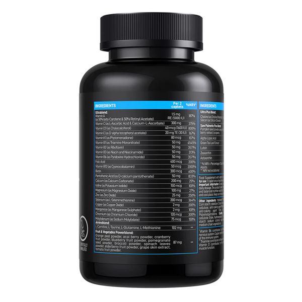 Ultra Men's Sport Multivitamin - 180 caps 2022-10-1447 фото