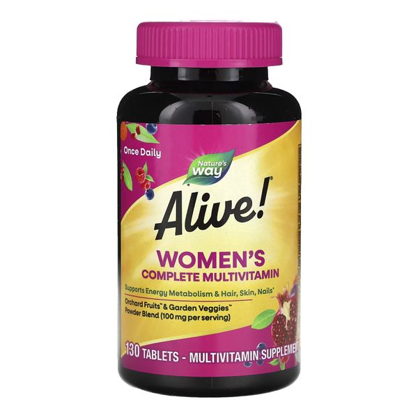 Women's Complete Multivitamin - 130 tabs (Пошкоджена банка) 2023-10-2074 фото