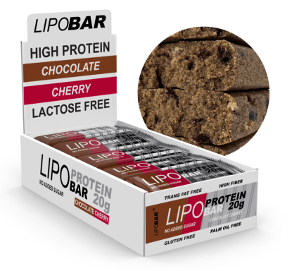 Lipobar - 20x50g Chocolate Cherry 2022-10-2700 фото