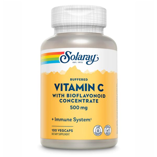 Vitamin C with Bioflavonoid Concentrate 500mg - 100 vcaps 2022-10-1024 фото