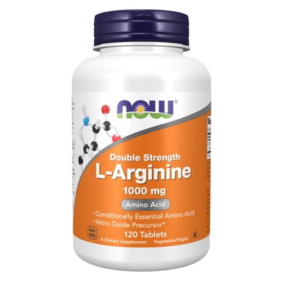 L-Arginine 1000mg - 120 tabs 2022-10-0647 фото