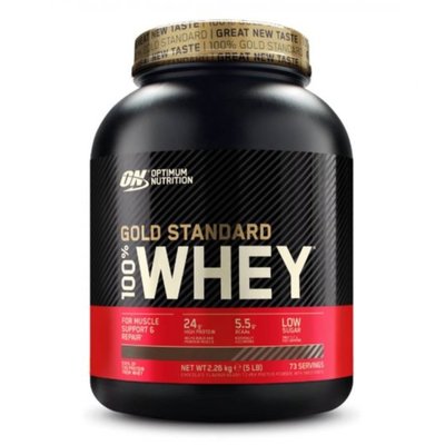 Gold Standard 100% Whey - 2273g Rich Chocolate - Peanut Butter (EU) 100-38-0889158-20 фото