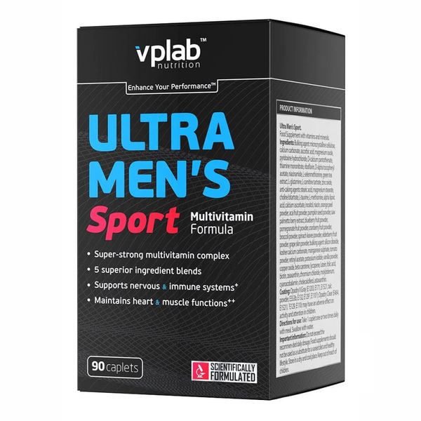 Ultra Men's Sport Multivitamin - 90 caps 2022-10-0276 фото